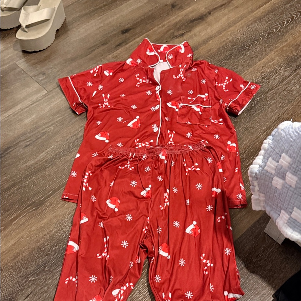 Festive Red woman’s  Pajamas